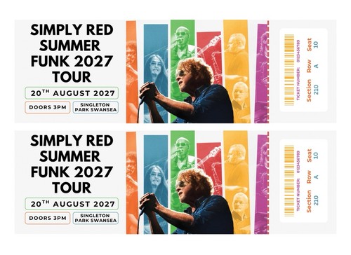 Simply red summer funk 2027 - red,