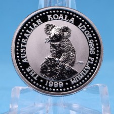 Australien 50 $ 1999  Koala 1/2 oz Platin 999.5  Vz