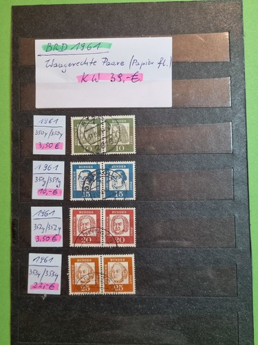 Brd briefmarken 1961 - brd,