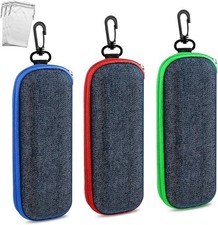 3 Stück Brillenetui