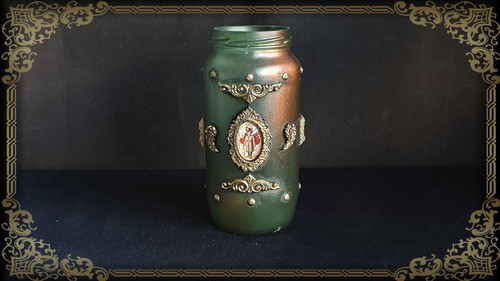 Steampunk handarbeit flasche - steampunk,