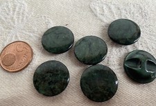 Knöpfe 6 Stück 20mm grün