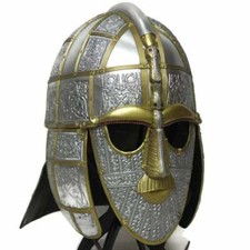 WOCHENENDVERKAUF Wikinger Sutton Hoo Helm 7. Jahrhundert Angelsächsischer Pre...