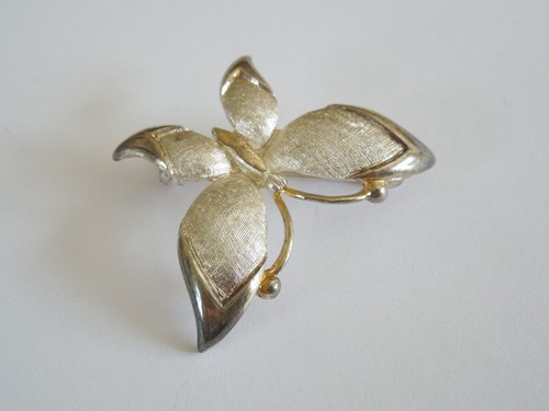 Vintage brosche silberfarben - vintage,