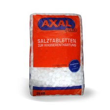 Axal Pro Salztabletten 25 kg Regeneriersalz zur Wasserenthärtung Siedesalztab.