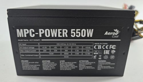 Aerocool mpc power 550w - mpc-power,