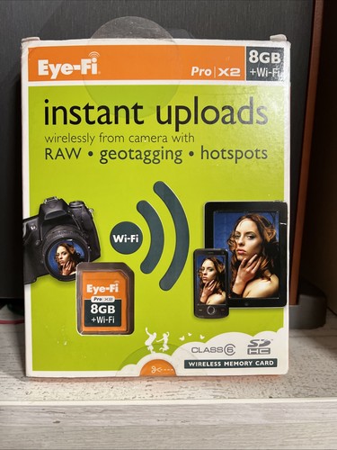 Eye pro 8gb wireless - eye-fi, x2