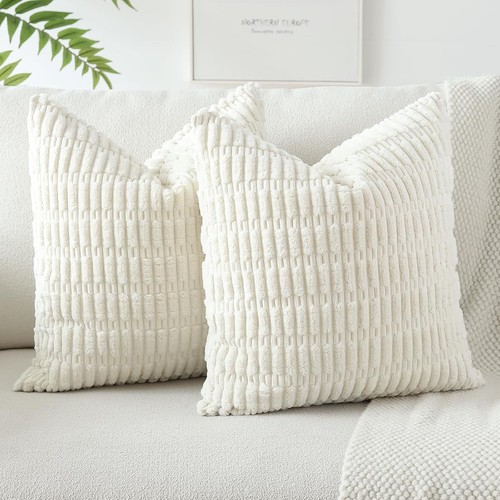 Kissenbezüge 2er set kordsamt - kissenbezüge,
