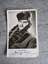 Horst Buchholz Autogrammkarte