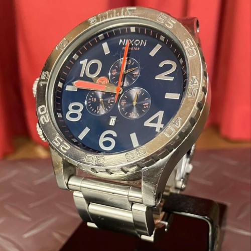 Nixon chrono uhr silber - 51,