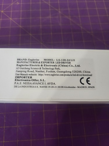 Eaglerise 120 li1 led - eaglerise, ls-120-24
