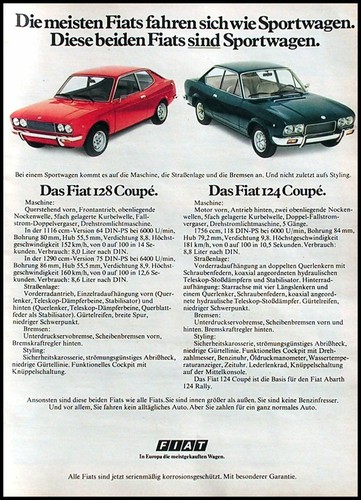 Fiat 128 coupe 124 - coupe,