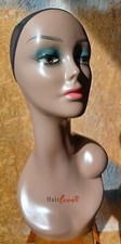 Mannequin Haar Hut Puppe Restposten Übungskopf Friseur unbenutzt