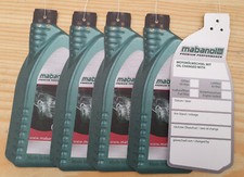 5 Mabanol Oil  Öl Zettel Ölzettel Öl Wechsel Inspektion Motorenöl Anhänger