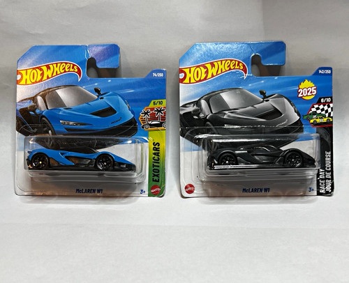 Hot wheels mclaren 2025 set - hot, w1