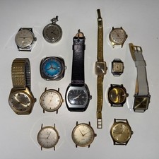 Vintage Uhren Konvolut Ruhla Tressa Onsa Oebra Beha Kienzle Selecta und Andere