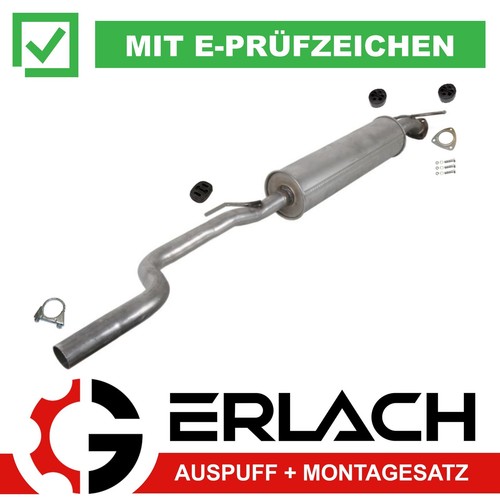Mittelschalldämpfer für opel - für,
