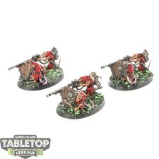 Skaven - 3 Warplock Jezzails -