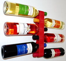 DESIGN Weinregal Weinhalter Flaschenregal Wandhalter Flaschenhalter 4 Farben NEU