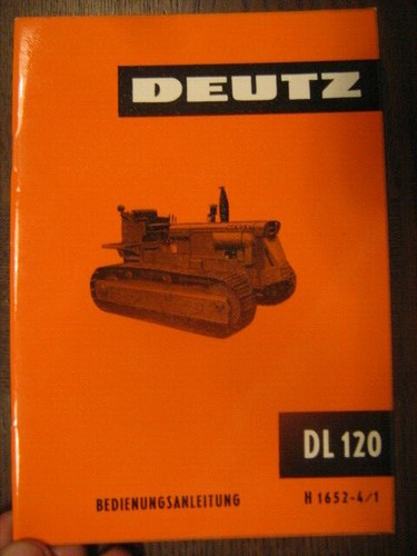 Bedienungsanleitung deutz - bedienungsanleitung,