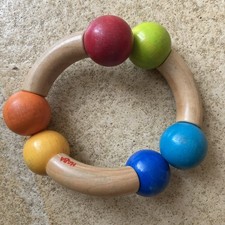 HABA Greifling bunt Holz Top !