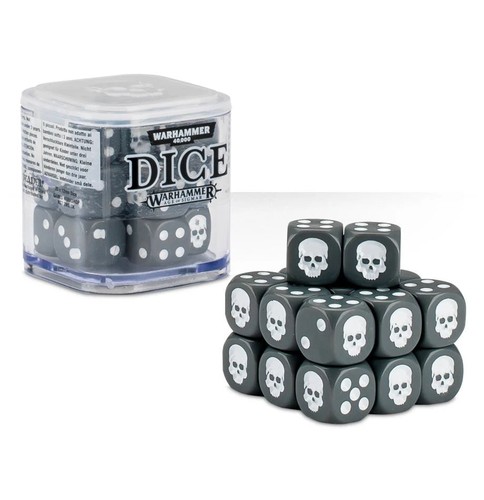 Citadel 12mm dice set grey - 12mm,