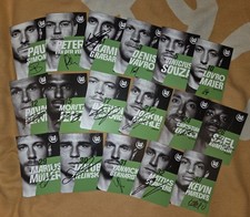 17 Autogrammkarten VfL