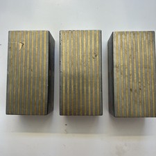 3 Stück Lamellenblock für Magnetspannplatte 99 x 49 X 38mm