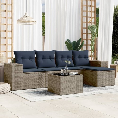 Teiliges gartensofa set mit - 5-teiliges,