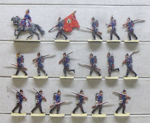 Zinnfiguren preussen 1900 - preussen,