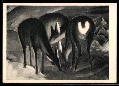 Künstler sign franz marc - sign.,