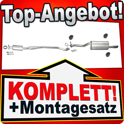 Auspuffanlage für subaru - für,