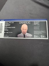 Konzertkarte Unheilig Hamburg