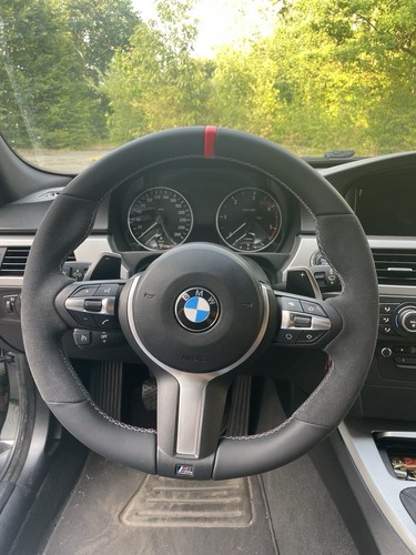 Bmw lenkrad alcantara optik - bmw,