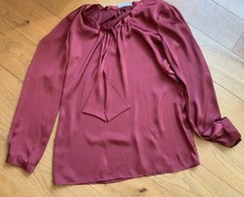 emily van den bergh Bluse 38 Burgunder Neu