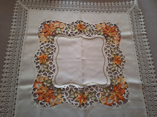 Tischdecke mitteldecke herbst - tischdecke,