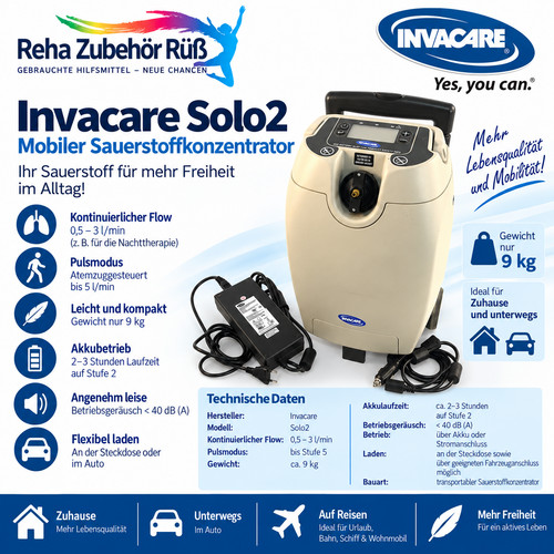 Invacare solo tragbarer - solo,