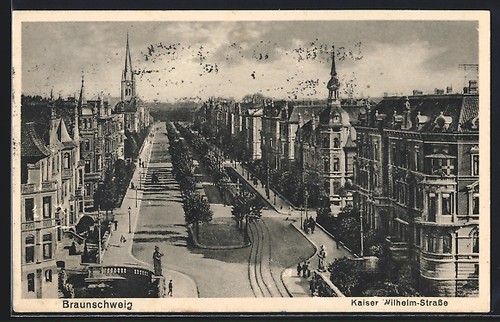 Ansichtskarte braunschweig - ansichtskarte,