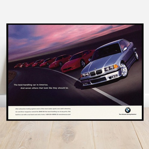 Bmw magazin printanzeigen e36 - magazin,