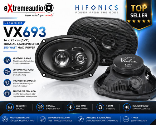 Hifonics vx693 23 cm - vx693, x