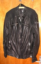 Tigha Lederjacke Größe XXL