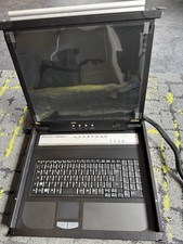 Aten Master View Slideway LCD KVM Switch CS-1208 8Port VGA Switch