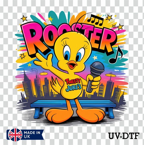 Tweety vogel dtf aufkleber - tweety,