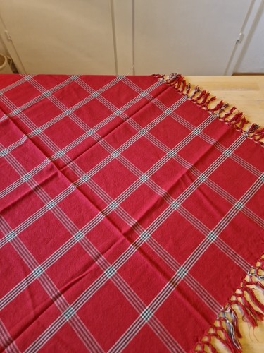 Tischdecke dunkelrot mit - tischdecke,