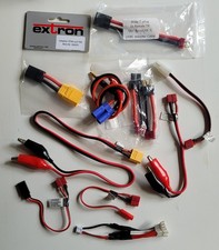 RC ANSCHLÜSSE ADAPTER LADEKABEL TRAXXAS TRX XT60 KONVOLUT NEU & OVP
