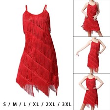 Frauen Quasten Fransen Kleid