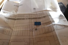 toller alter Modellbauplan 