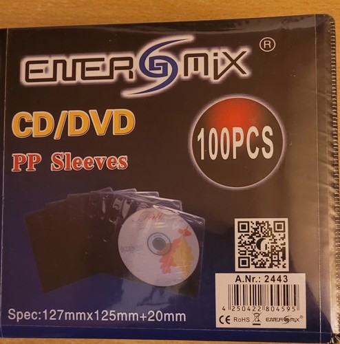 Energnix dvd schutzhüllen - energnix, cd/dvd
