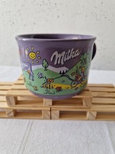 Milka Tasse Kinder Radwandern Lila Kuh Becher 10,8cm H:7,3cm Kakao Tee Kaffee