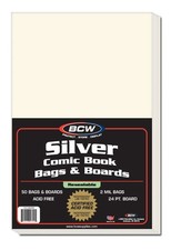 Bcw resealable silver comic - bcw,
